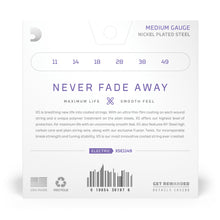Carregar imagem no visualizador da galeria, Encordoamento Guitarra Revestido 11-49 D Addario XS Nickel
