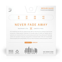 Carregar imagem no visualizador da galeria, Encordoamento Bandolim Revestido DAddario XS PhosphorBronze
