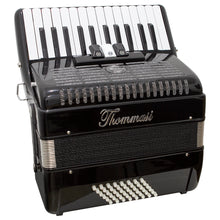 Carregar imagem no visualizador da galeria, Acordeon 48 Baixos 26 Teclas Ta 4803 Preto Thommasi

