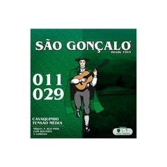 Jogo De Cordas Niquel P/cavaquinho 0.011 - 0.029 São Gonçalo