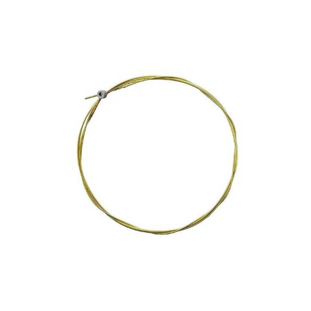 Corda Avulsa 3ª Sol Encapada Aço Bronze P/violão  Sg