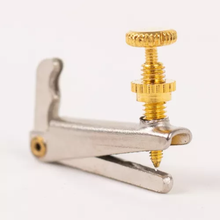 Carregar imagem no visualizador da galeria, Micro Afinador Violino Svn-03 Prata E Dourado Kit Com 4
