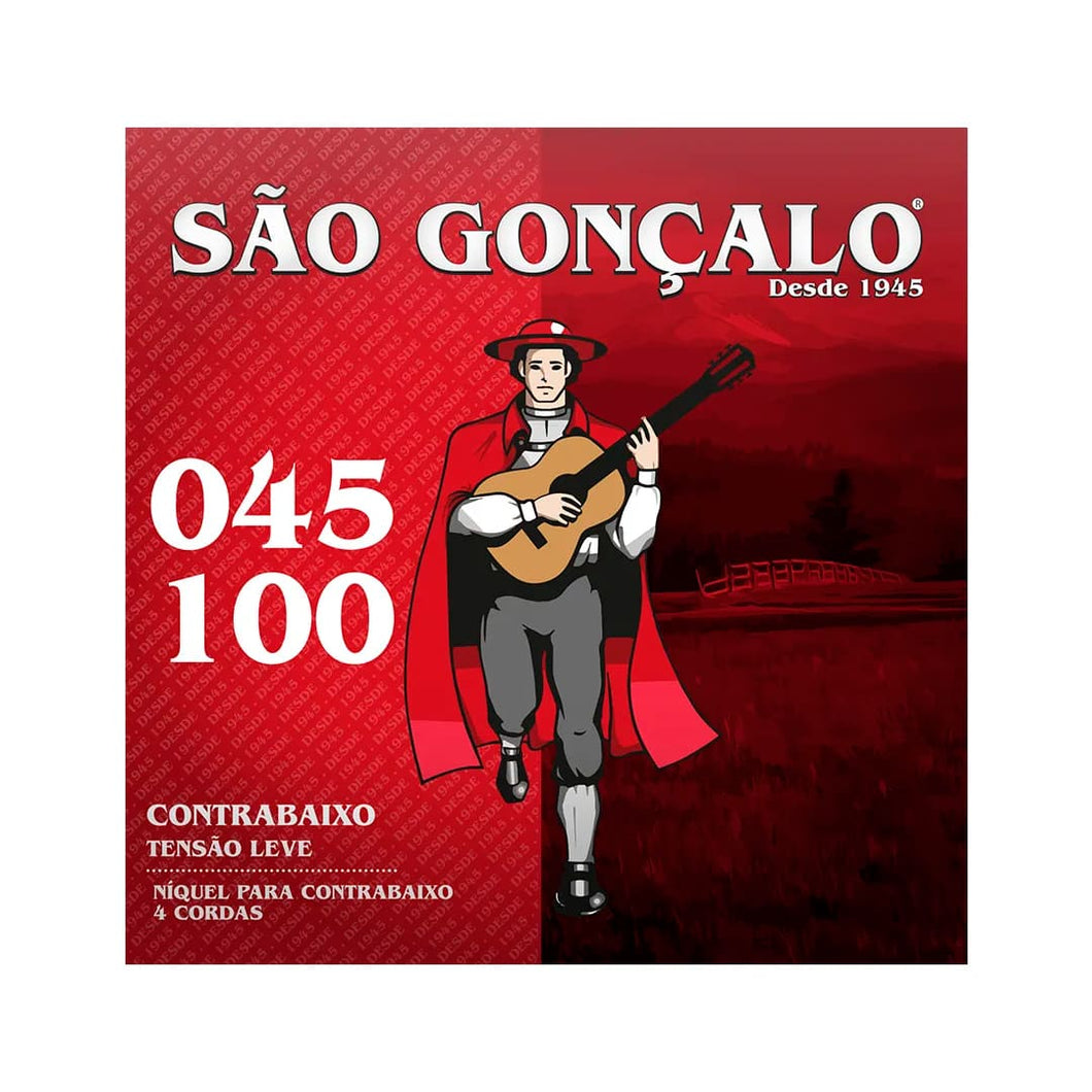 Jogo De Cordas P/contra Baixo 4 Cordas Niquel 0.045 - 0.100 São Gonçalo
