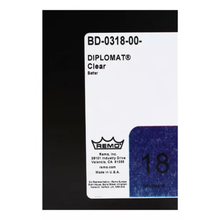 Carregar imagem no visualizador da galeria, Pele P/ Surdo De 18 Diplomat Clear Remo BD-0318-00
