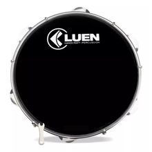 Carregar imagem no visualizador da galeria, Pandeiro Luen 10 Profissional Pele Preta Corpo Abs Cor Preto
